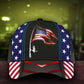 Fishing Proud American Flag Classic Cap For Summer Activities Vacations And Comfortable Daily Wear