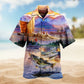 Fishing Outdoor Passion Hawaiian Shirt For Island Vacations, Resort Wear, And Relaxed Seasonal Style