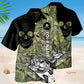 Fishing Skull Hawaiian Shirt For Outdoor Adventures, Coastal Travel, And Comfortable Casual Style