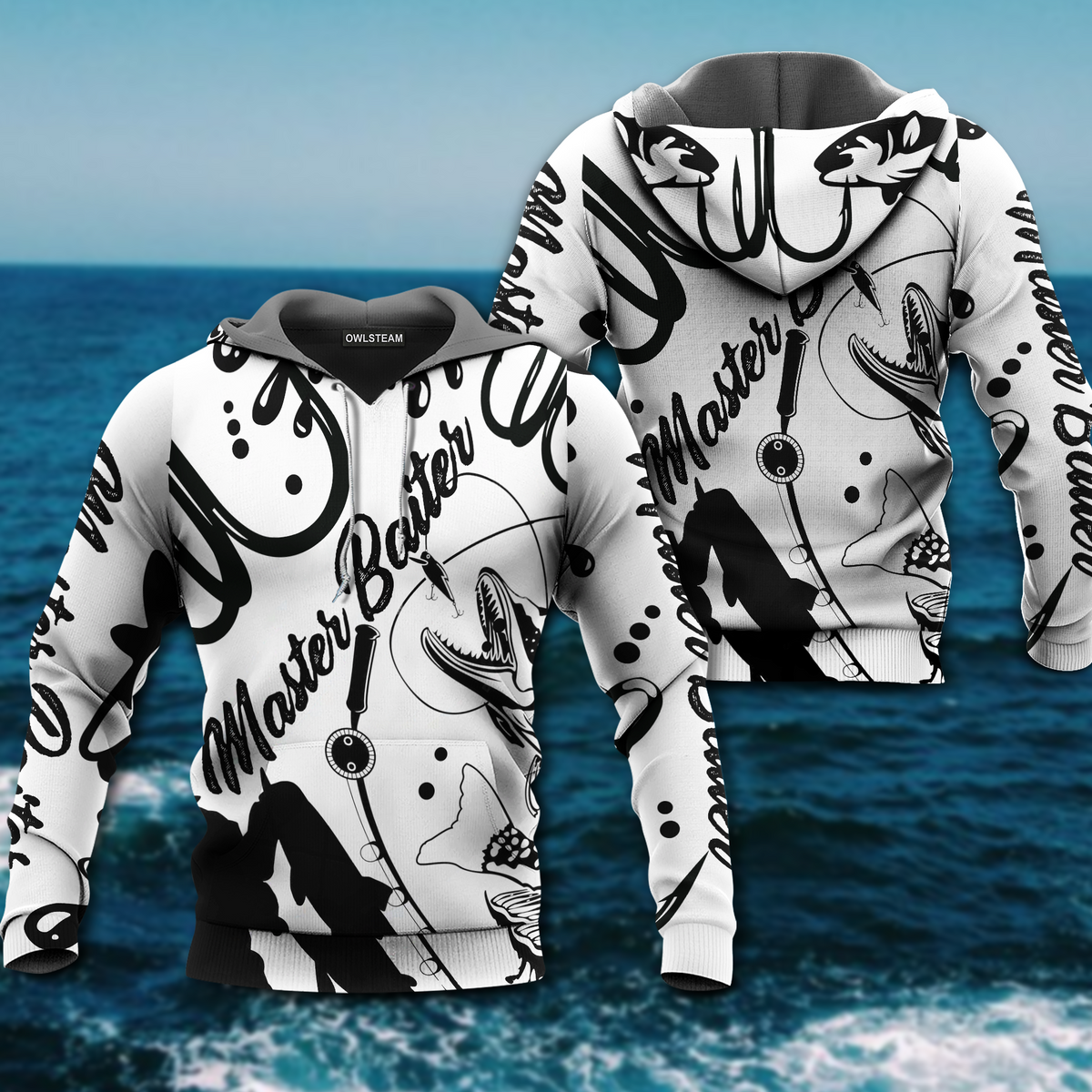 Funny Fishing Master Baiter Hoodie For River Adventures Outdoor Events And Everyday Style