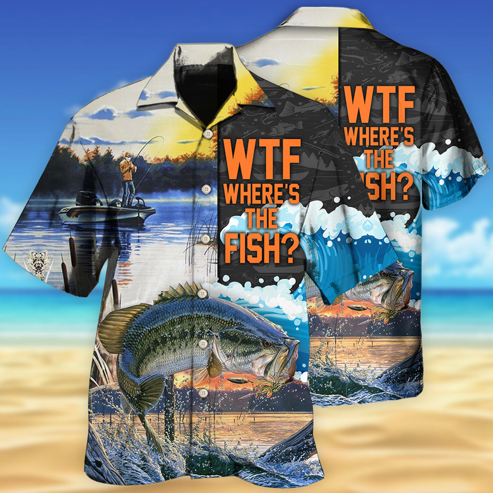 We'Re Going Fishing Outdoor Hawaiian Shirt For Coastal Travel, Casual Events, And Comfortable Summer Wear