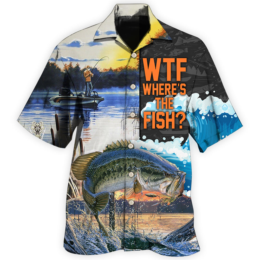 We'Re Going Fishing Outdoor Hawaiian Shirt For Coastal Travel, Casual Events, And Comfortable Summer Wear