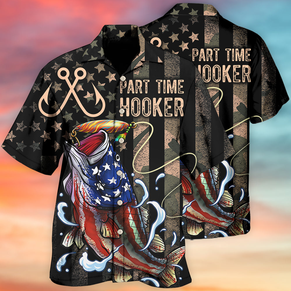 Funny Fishing Humor Angler Hawaiian Shirt For Active Holidays, Resort Trips, And Warm Weather Gatherings