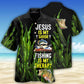 Fishing Therapy Faith Hawaiian Shirt Design Detail For Beach Days And Holiday Travel