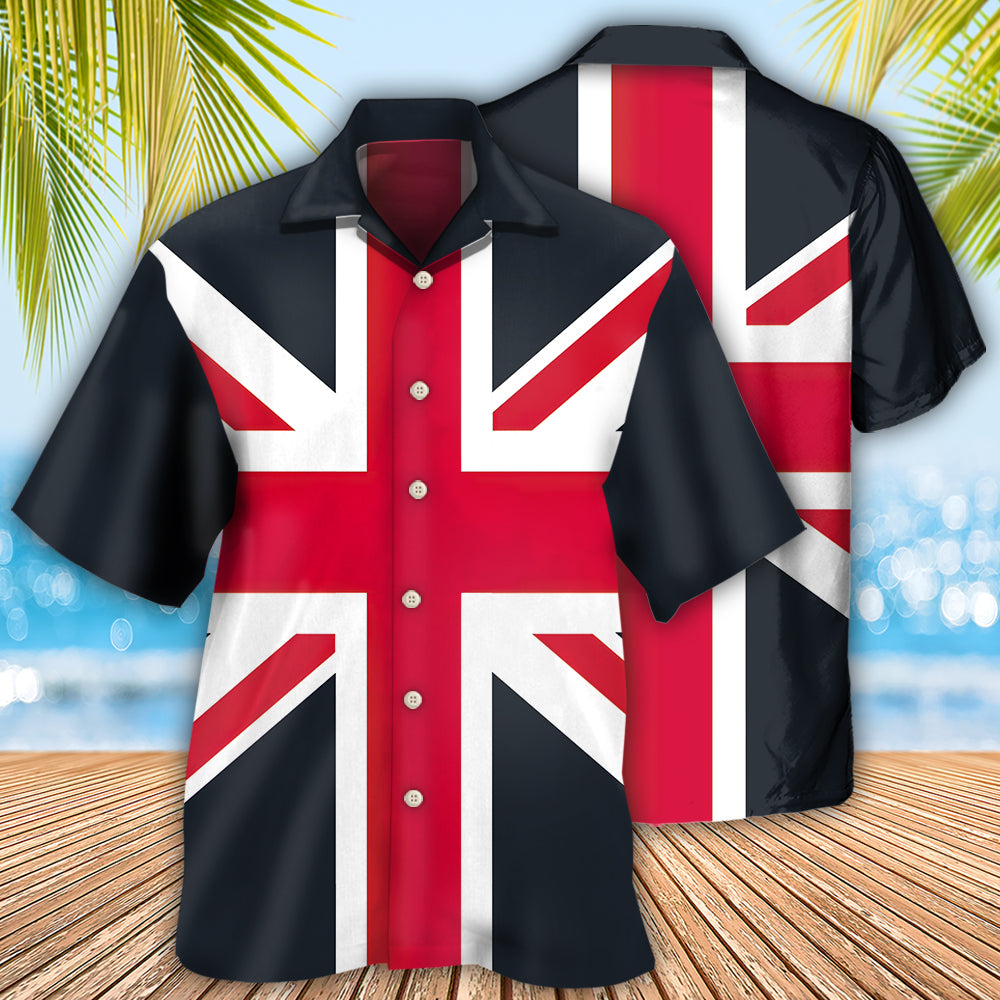 English Heritage Hawaiian Shirt With All Over Print For Tropical Getaways Outdoor Fun And Everyday Wear
