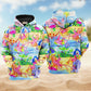 Flamingo Beach Love Hoodie For Relaxed Streetwear Weekend Travel And Everyday Style