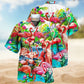 Flamingo Moment Hawaiian Shirt For Island Vacations, Resort Wear, And Relaxed Seasonal Style