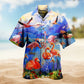 Christmas Santa Hawaiian Shirt All Over Print Detail For Summer Travel