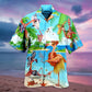 Flamingo Beach Amazing Hawaiian Shirt Design Detail For Beach Days And Holiday Travel