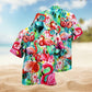 Flamingo Pink Hawaiian Shirt For Beach Days, Summer Outings, And Thoughtful Gift Giving