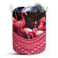 Flamingo Rattan Texture Style Laundry Basket For Bathroom Bedroom Storage