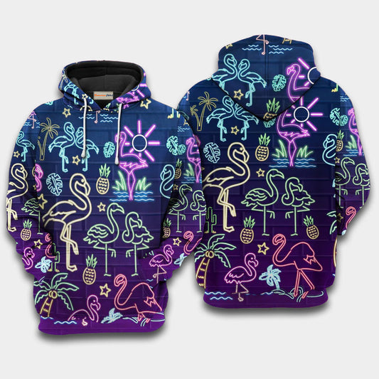 Flamingo Stand Tall Dream Big Hoodie For Travel Days Outdoor Events And Thoughtful Gifts