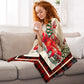 Cardinal Christmas All Heart Come Home For Christmas Flannel Blanket For Cozy Bedroom Sofa Decor