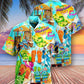Summer Flip Flops Hawaiian Shirt With All Over Print For Warm Weather Adventures Parties And Daily Comfort