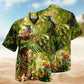 Flower Skeleton Skull Forever Hawaiian Shirt For Summer Vacation Beach Travel And Relaxed Casual Wear