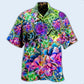Floral Succulent Plant Hawaiian Shirt With Detailed Graphic For Coastal Trips Outdoor Events And Relaxed Summer Wear