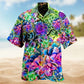 Floral Succulents Planttastic Hawaiian Shirt For Tropical Holidays, Outdoor Gatherings, And Everyday Comfort
