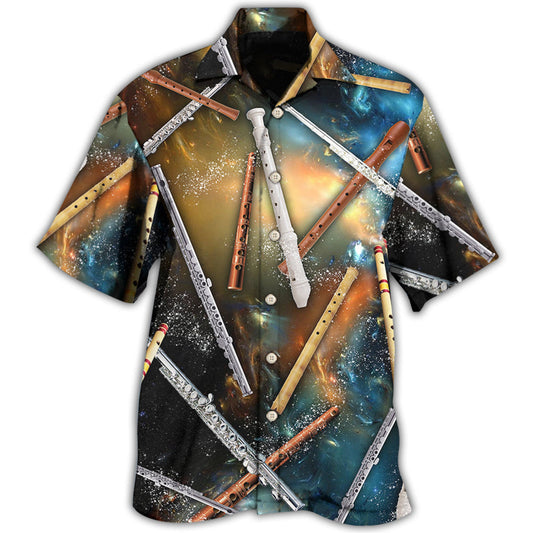 Flute Mysterious Hawaiian Shirt For Beach Days, Summer Outings, And Thoughtful Gift Giving