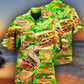 Food Delicious Tasty Sandwich Hawaiian Shirt For Resort Getaways And Comfortable Summer Activities