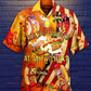 Funny Food Looking Hawaiian Shirt For Coastal Adventures And Warm Weather Wear