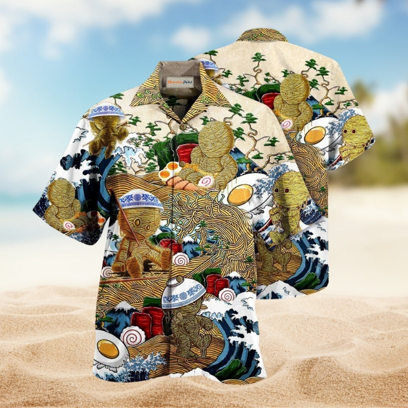 Amazing Ramen Life Hawaiian Shirt For Vacation Adventures Beach Events And Relaxed Warm Weather Style