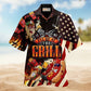 Barbecue I Will Be At The Grill Hawaiian Shirt For Tropical Trips Food Fans And Cheerful Summer Outings