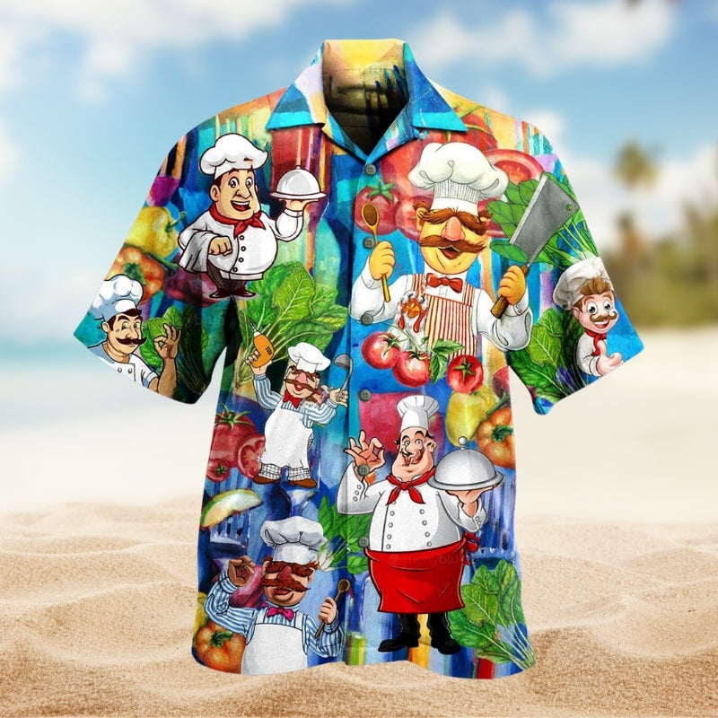 Food BBQ Hawaiian Shirt For Coastal Travel, Casual Events, And Comfortable Summer Wear