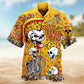 Food Death Pizza Hawaiian Shirt For Summer Vacation, Beach Travel, And Casual Wear