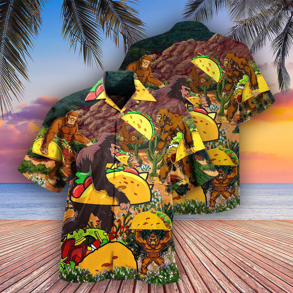 Food Delicious Share Anyone Tacos Hawaiian Shirt Design Detail For Sunny Adventures And Casual Wear