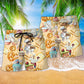 Bakery First Bite Color Beach Shorts Pattern Detail For Beachside Relaxation And Comfortable Resort Style
