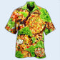 Food Nachos Por Favor Delicious Hawaiian Shirt For Vacation Days And Relaxed Coastal Outings