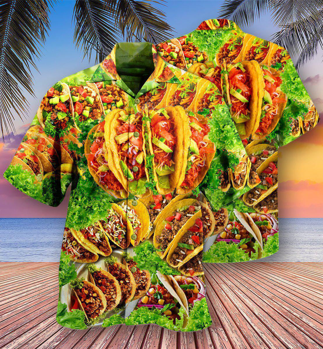 Food Tacos Porfavor Hawaiian Shirt For Vacation Days And Relaxed Coastal Outings