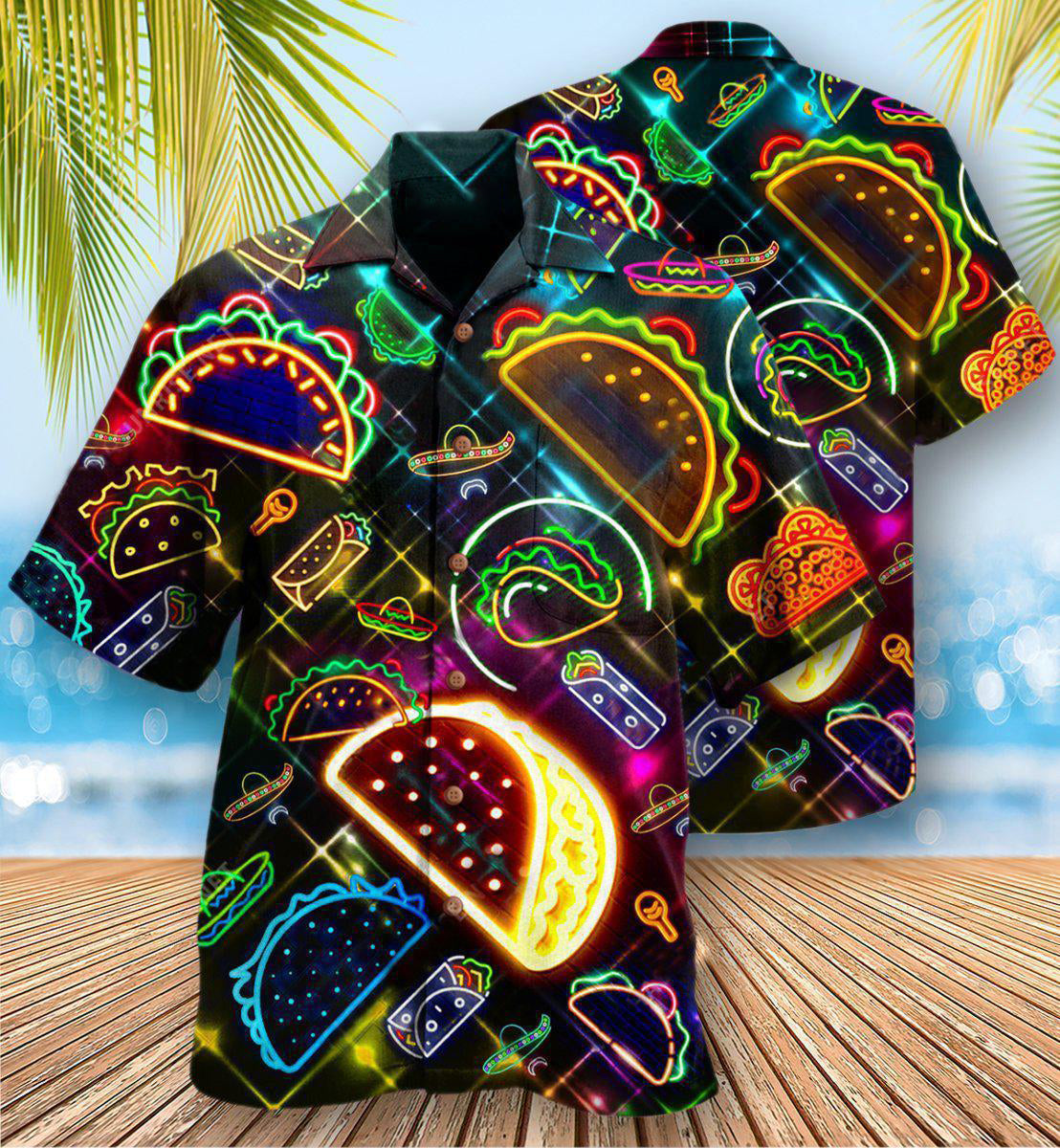 Food Tuesday Faith Created Tacos Stunning Hawaiian Shirt Design View For Resort Travel And Thoughtful Gifting
