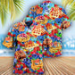 Food Pancake Strawbery Bluebery Delicious Hawaiian Shirt For Vacation Days And Relaxed Coastal Outings
