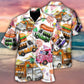 Food Truck Hawaiian Shirt For Coastal Travel, Casual Events, And Comfortable Summer Wear