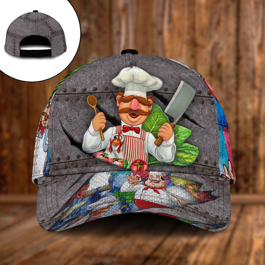 Chef Funny Cooking Quote Adult Humor Classic Cap For Relaxed Outfits Outdoor Events And Holiday Trips