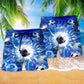 Football Game Night Humor Beach Shorts Print View For Coastal Escapes And Casual Outings