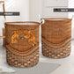 Football Rattan Texture Laundry Basket For Room Home Organizer