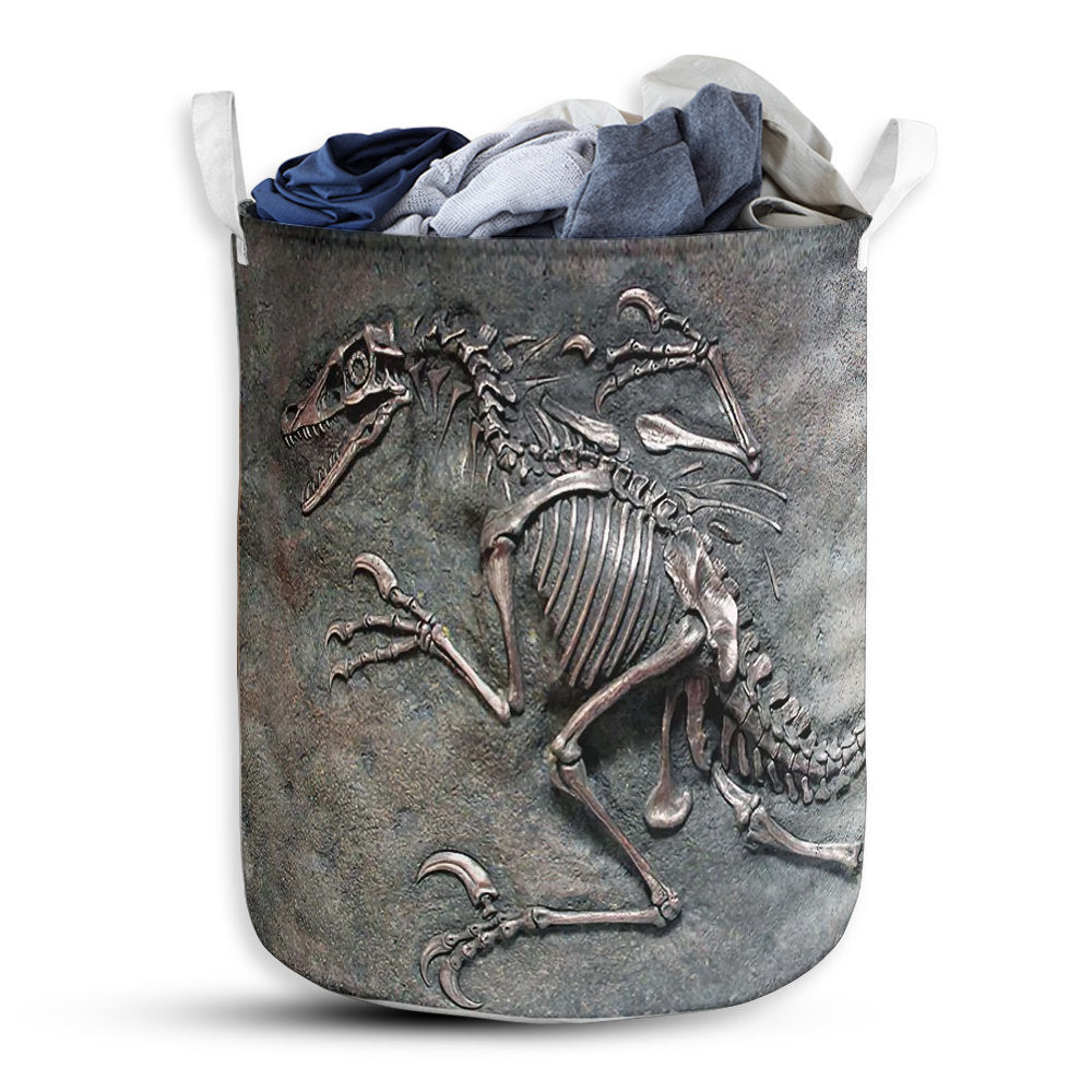 Small Size Fossils Laundry Basket For Bathroom Bedroom Storage