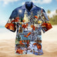 Fox Jumping To The Roof Hawaiian Shirt For Resort Travel Summer Events And Thoughtful Casual Gifting