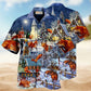 Fox Jumping To The Roof Hawaiian Shirt For Resort Travel Summer Events And Thoughtful Casual Gifting