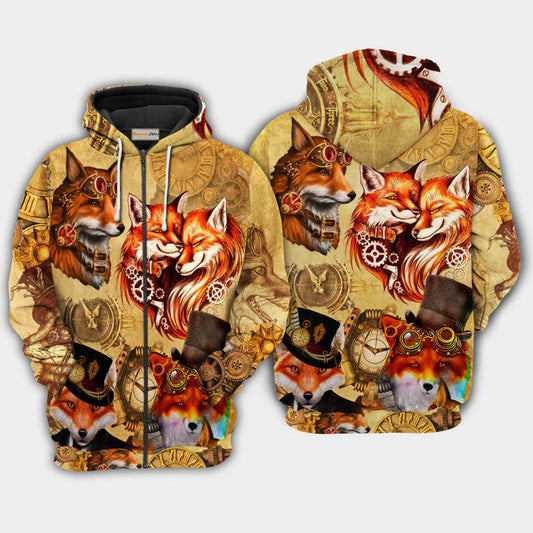 Magic Fantasy Fox Old Hoodie For Fantasy Inspired Outfits Travel Days And Comfortable Wear