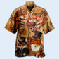 Magical Fox Old Hawaiian Shirt For Coastal Adventures And Warm Weather Wear