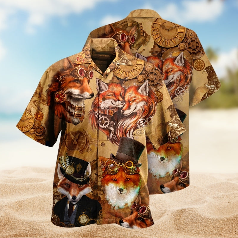 Fantasy Role Dice Hawaiian Shirt Button Front Artwork For Summer Travel
