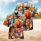 Fox Stay Clever Hawaiian Shirt For Coastal Travel, Casual Events, And Comfortable Summer Wear