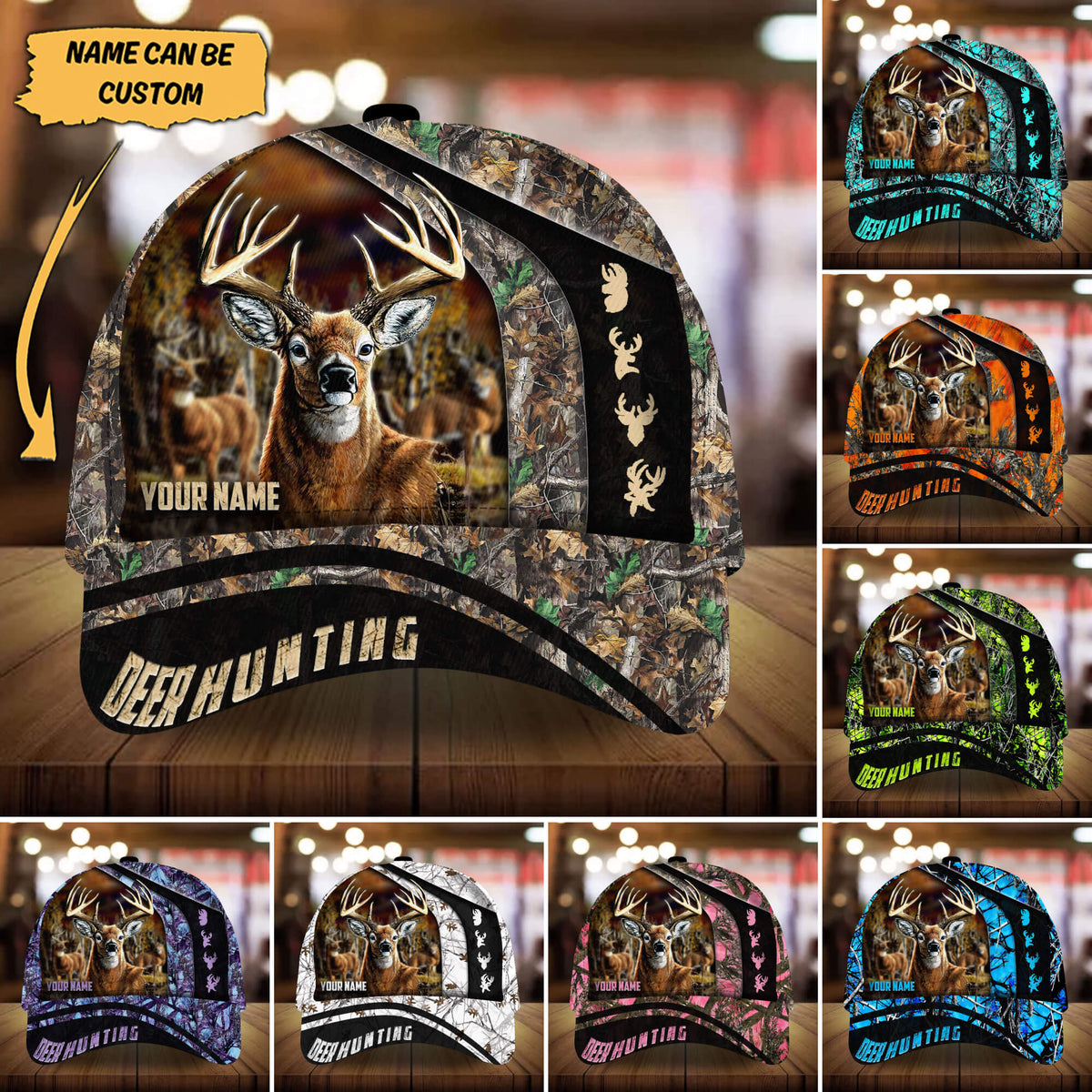 New Century Deer Hunting Personalized Classic Cap For Comfortable Daily Wear Travel And Weekend Outings