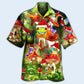 Frog Christmas Hawaiian Shirt For Poolside Relaxation And Sunny Getaways