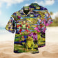 Coastal Fishing Activity Hawaiian Shirt Detailed Pattern View For Thoughtful Gifting