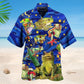Frog Christmas Hawaiian Shirt For Christmas Gatherings, Resort Trips, And Cheerful Seasonal Style