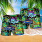 Colorful Frog Beach Shorts Pattern Detail For Sunny Day Activities And Memorable Gift Ideas